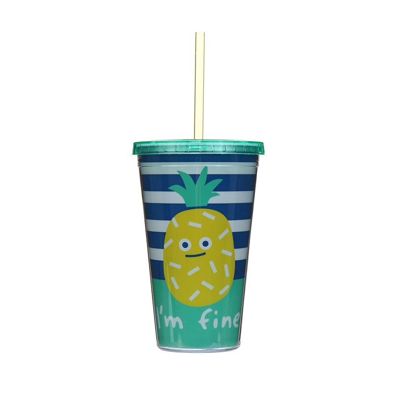 Butter - BT I'm Fine Straw Tumbler