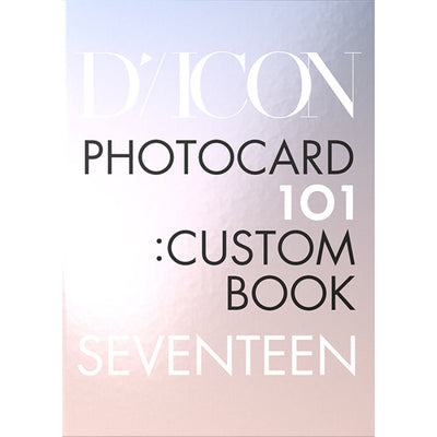 DICON - SEVENTEEN PHOTOCARD 101: CUSTOM BOOK