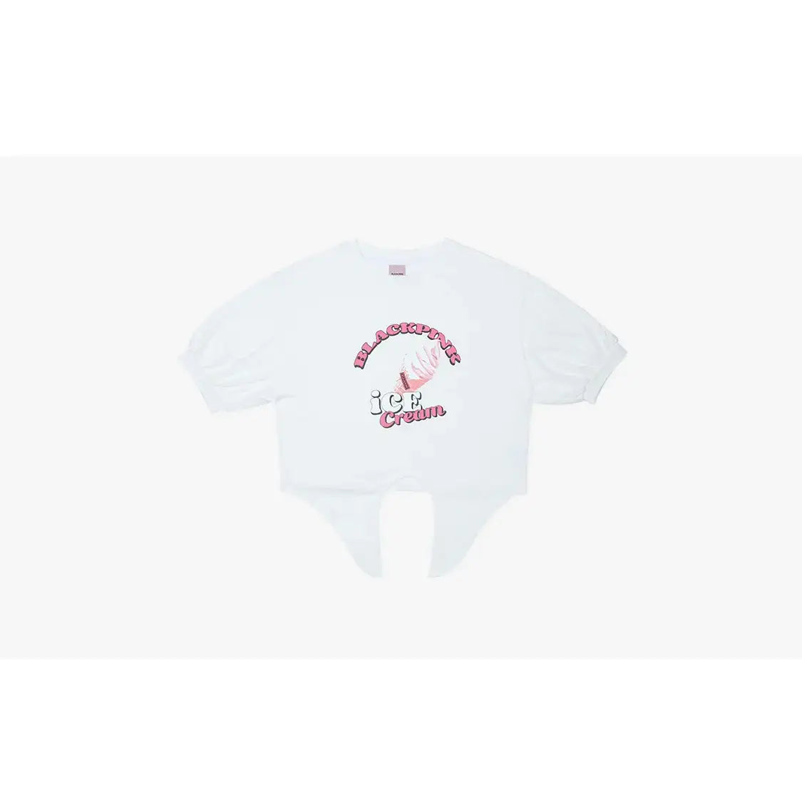 BlackPink - Ice Cream Tie Up T-Shirt - BlackPink - Accessories - Harumio