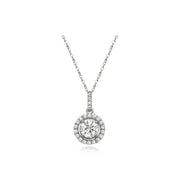 CLUE - Carat Collection Sparkle Diamond Silver Necklace - CLUE - Jewelry - Harumio