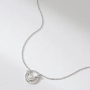 OST - Lucky Rock Horseshoe Pearl Necklace - OST - Jewelry - Harumio