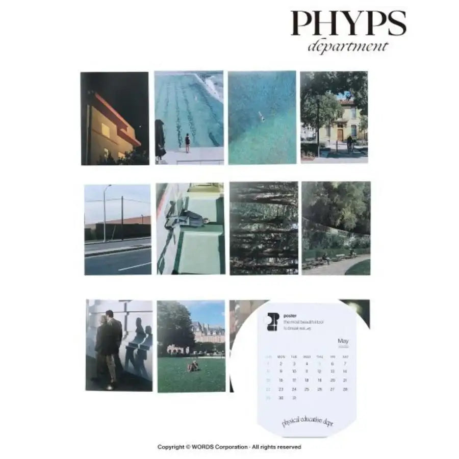 Phyps X Poster Shop - 2022 Poster Shop Calendar - Phyps - Calendars, Organizers & Planners - Harumio