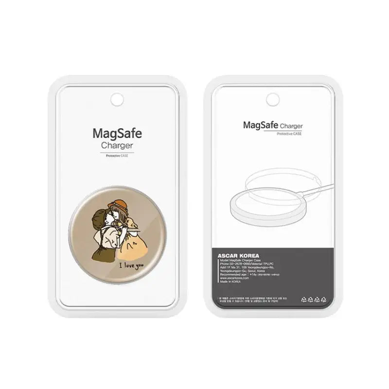 ASCAR KOREA - MagSafe Charger Protective Case - ASCAR KOREA - Mobile & Gadgets - Harumio