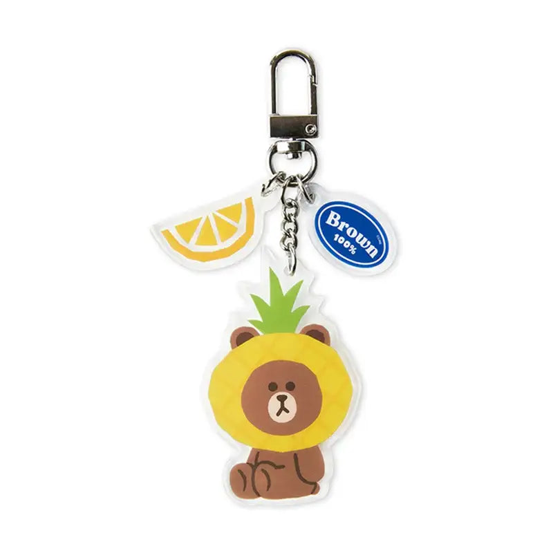 Line Friends - Fruity Acrylic Keyring - Line Friends - Keyring - Harumio