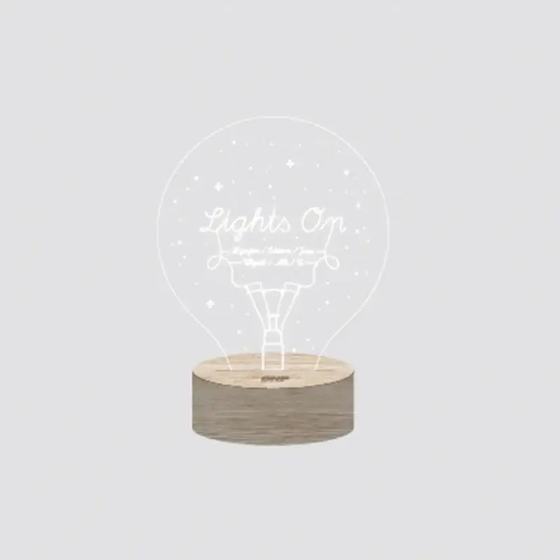 ONF - GO LIVE ON STAGE Acrylic Mood Light - ONF - Home & Living, Accessories - Harumio