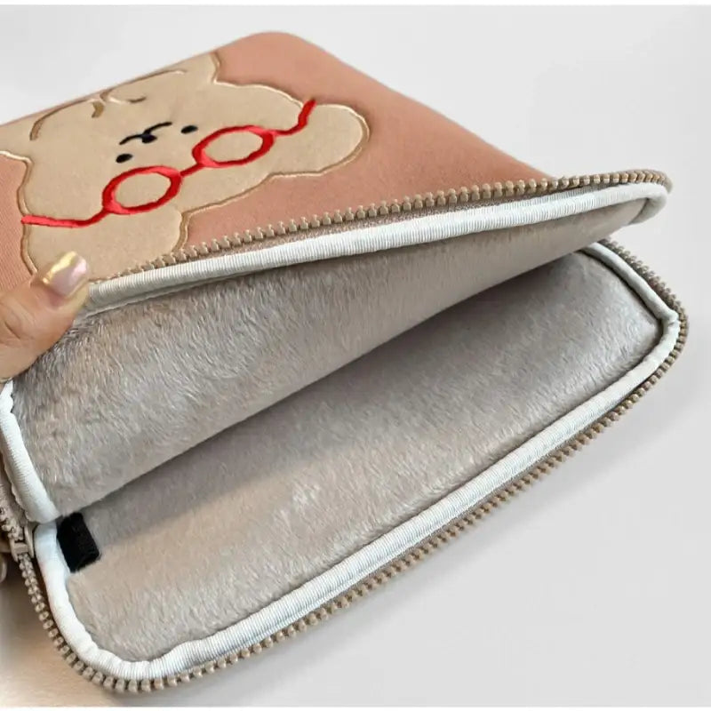Teteum - Peach iPad Pouch - Teteum - iPad Pouch - Harumio