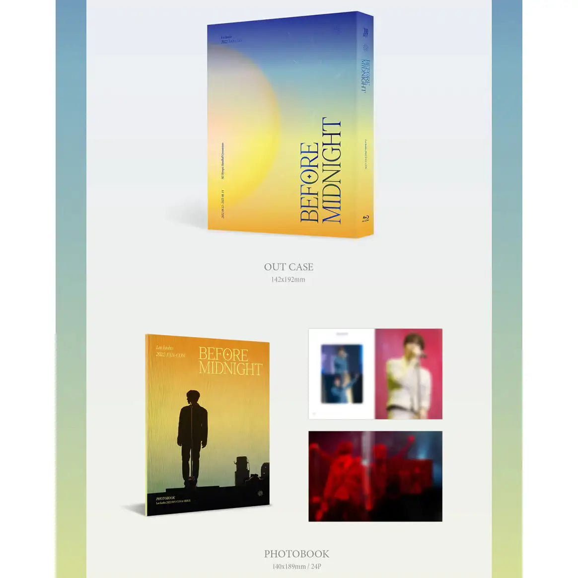 Lee Jun-ho (2PM) - 2022 Fan-Con [Before Midnight] Blu-Ray - Lee Jun-ho - Album - Harumio