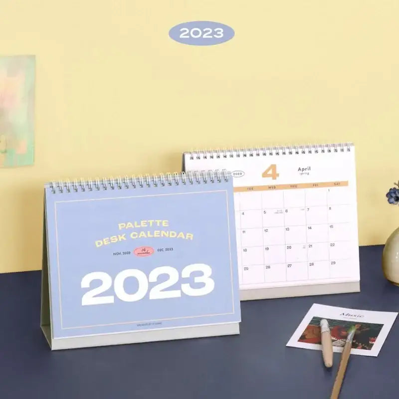 ICONIC - 2023 Color Palette Desk Calendar - 10x10 - 2023 Calendars - Harumio