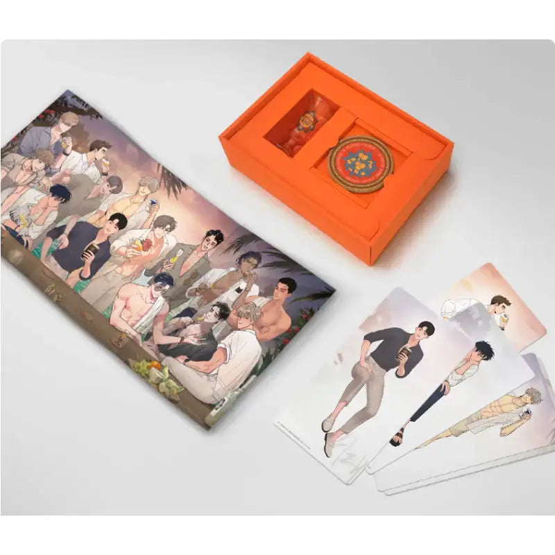 Man Of Pleasure - Summer Package - Lezhin - Collectible - Harumio