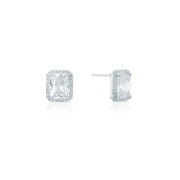 OST - Awesome Square Silver Earrings - OST - Jewelry - Harumio