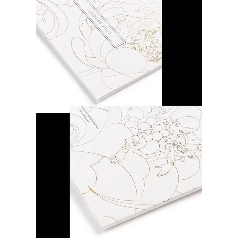 HYBE INSIGHT - SEVEN PHASES Coloring Book - HYBE INSIGHT - Books - Harumio