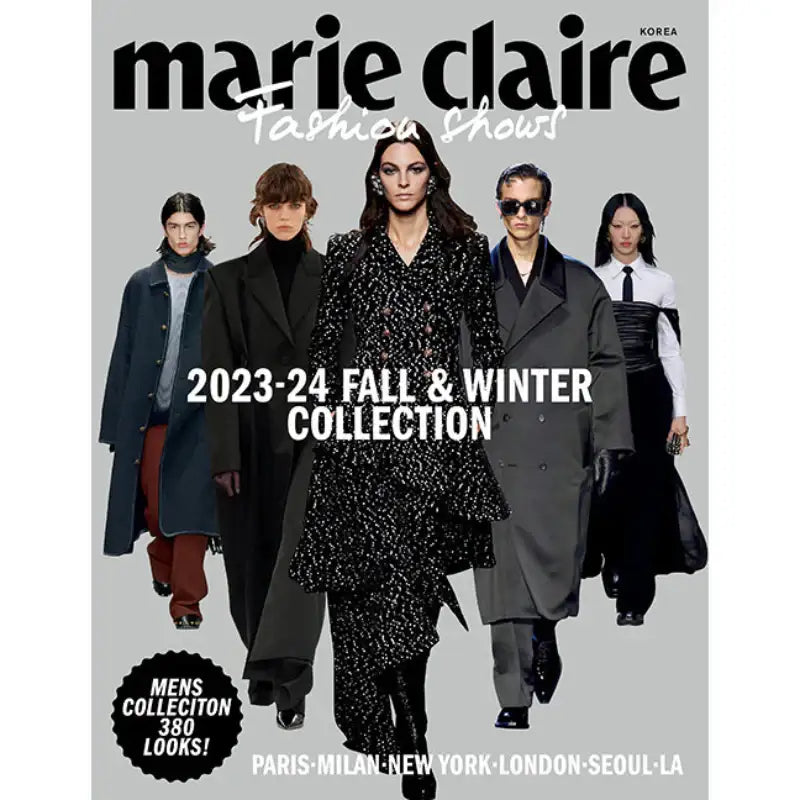 Marie Claire - 2023-24 S/S + F/W Fashion Shows Collection Book - MCK Publishing - Magazine - Harumio