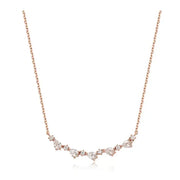 CLUE - Dazzling String Rose Gold Necklace - CLUE - Jewelry - Harumio