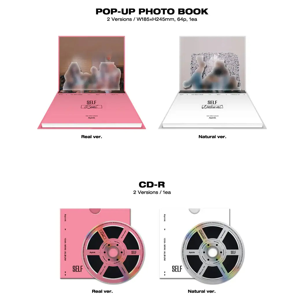 Apink - SELF : 10th Mini Album (2-Version Set) - IST Entertainment - Album - Harumio