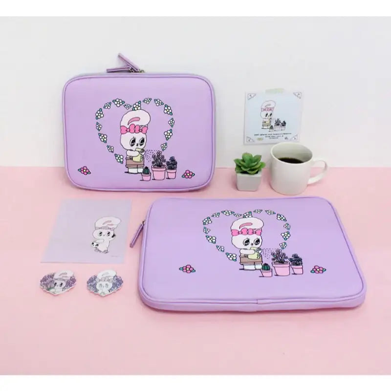 Esther Bunny - Notebook Pouch - Esther Bunny - Notebook Pouches - Harumio