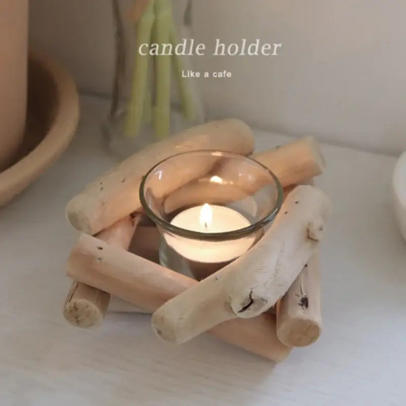 Like A Cafe - Candle Holder And Tea Light - Like A Cafe - Home & Living - Harumio
