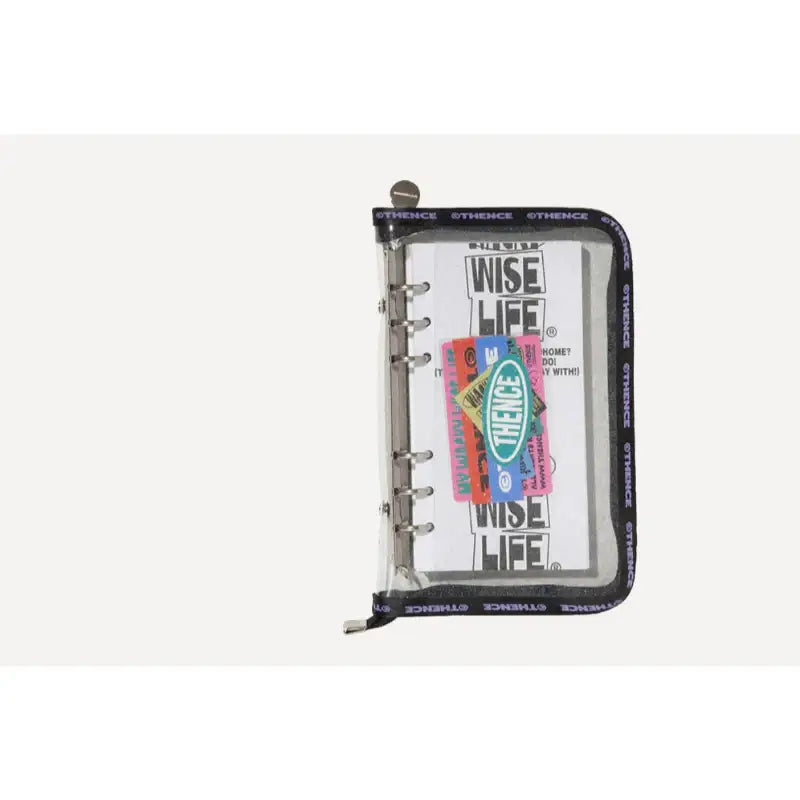 THENCE - PVC Sewing Lettering Pouch Diary - THENCE - Stationary - Harumio