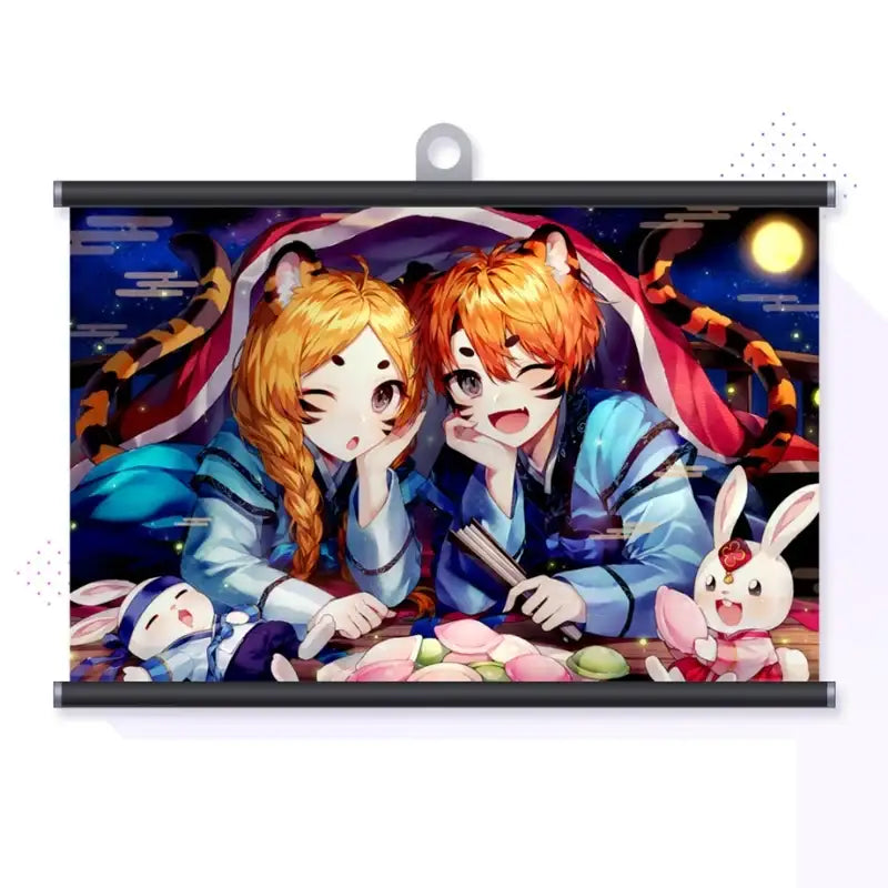 Illustration Hanging Stick - Cana Illustration - Neo Academy - Home & Living - Harumio