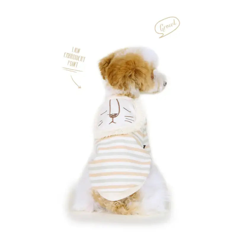ITSDOG - Pet Organic Lion T-Shirt - ITSDOG - Pet Clothes - Harumio