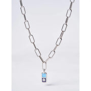 OST - POPTS Collection Mint Modern Stone Necklace - OST - Jewelry - Harumio