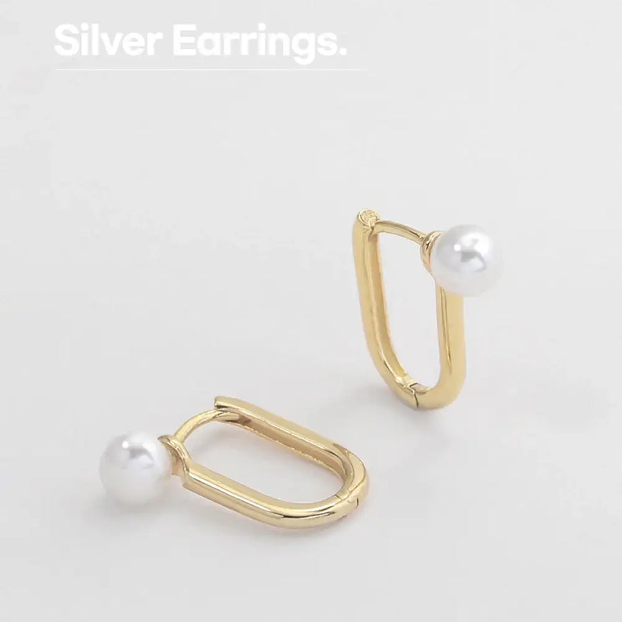 OST - Glam Unique Pearl Earrings - OST - Jewelry - Harumio