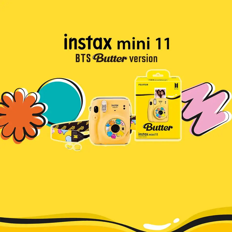 BTS x Instax Butter Instax mini11 Camera Set (Limited Edition