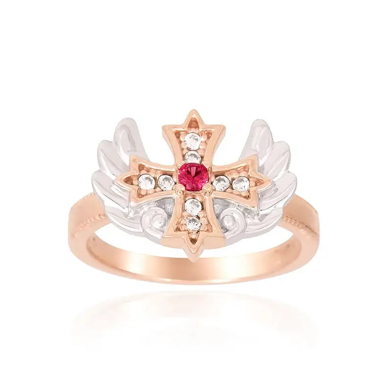 Saint Tail x Clue - Big Wing Silver Ring - CLUE - Jewelry - Harumio