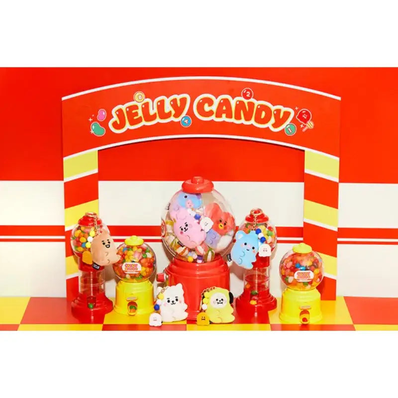 BT21- Baby Jelly Candy Bag Charm Doll