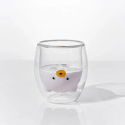 Korean Little Buddy - Double Glass Cup - Modern House - Tableware - Harumio