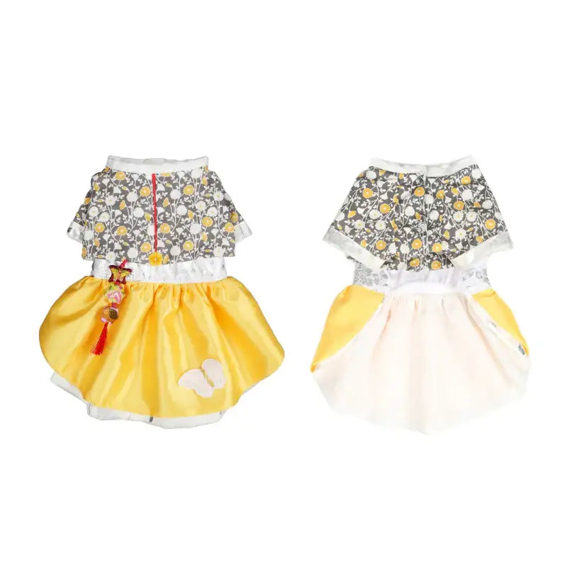 ITSDOG - Pet Marigold Princess Hanbok - ITSDOG - Pet Clothes - Harumio