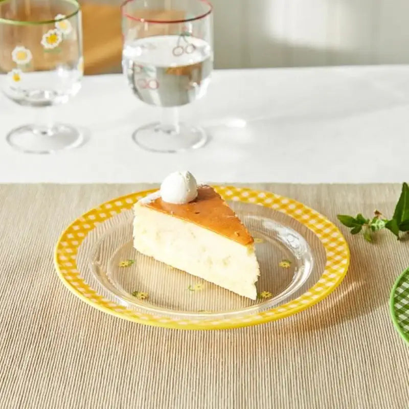 Korean Picnic Day - Clear Plate - Modern House - Kitchenware - Harumio