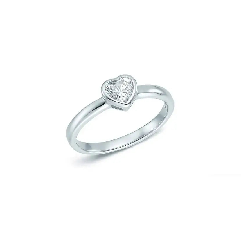 OST - Heart Potent Silver Ring - OST - Rings - Harumio