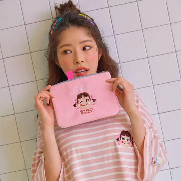 BYROEM x Peko - Fondant Pouch - Peko-chan - Pouches - Harumio