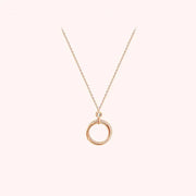 CLUE - Romantic Round Silver Necklace - CLUE - Jewelry - Harumio