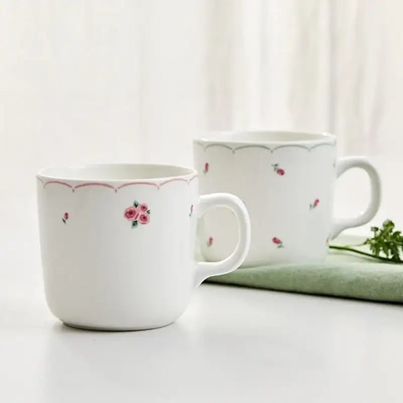 Korean L Rose in the Spring - Mug 2P - Modern House - Mugs - Harumio