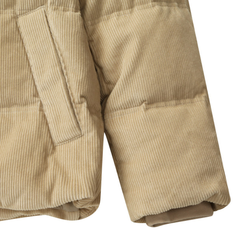 MLBKorea x Dawn - Corduroy Base Short Padded Jacket