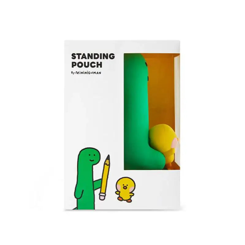 Line Friends - Mininiguman Brachio & Salini Silicone Multi Pouch - Line Friends - Accessories, Pouch - Harumio