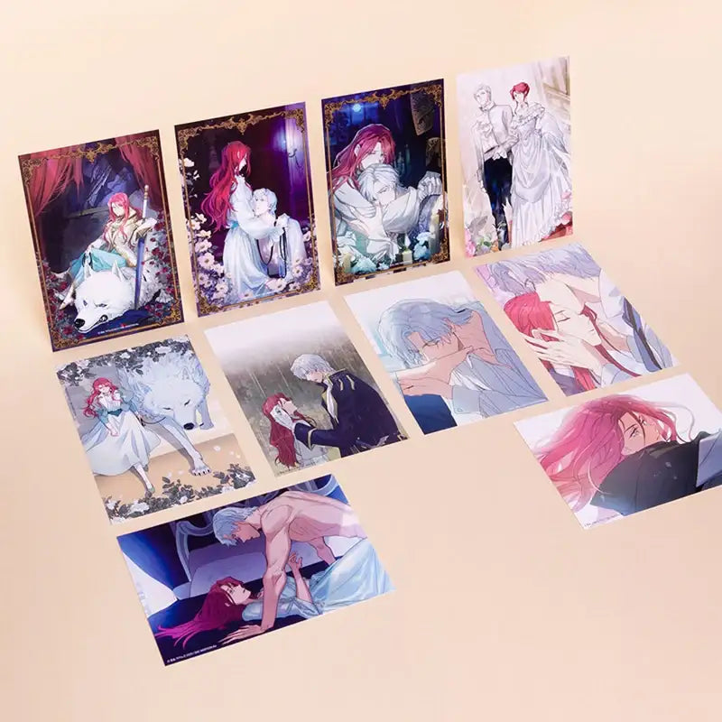 The Lady And The Beast - Postcard Set Vol.1 - D&C WEBTOON Biz - Postcards - Harumio
