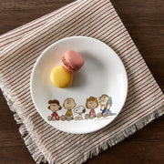 Corelle x Peanuts - Snoopy Friends - Round Plate - Modern House - Tableware - Harumio