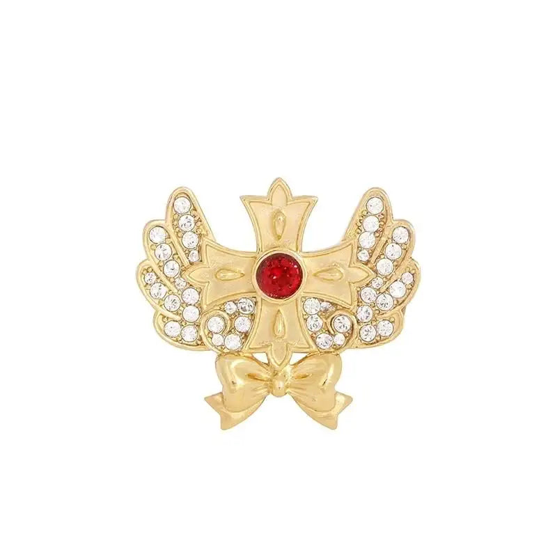 Saint Tail x Clue - Ribbon Brooch - CLUE - Accessories - Harumio