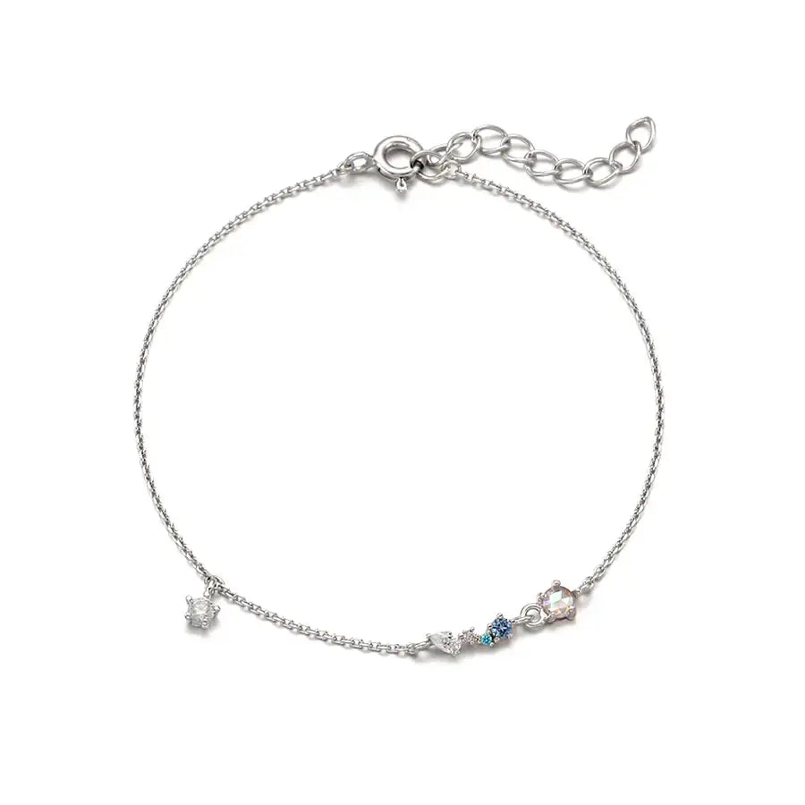 CLUE - Blue Wing Silver Bracelet - CLUE - Jewelry - Harumio