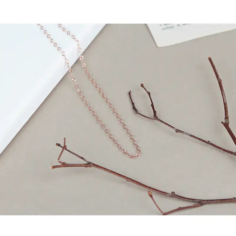 CLUE - Alli Everyday Wear Silver Chain Necklace - CLUE - Jewelry - Harumio