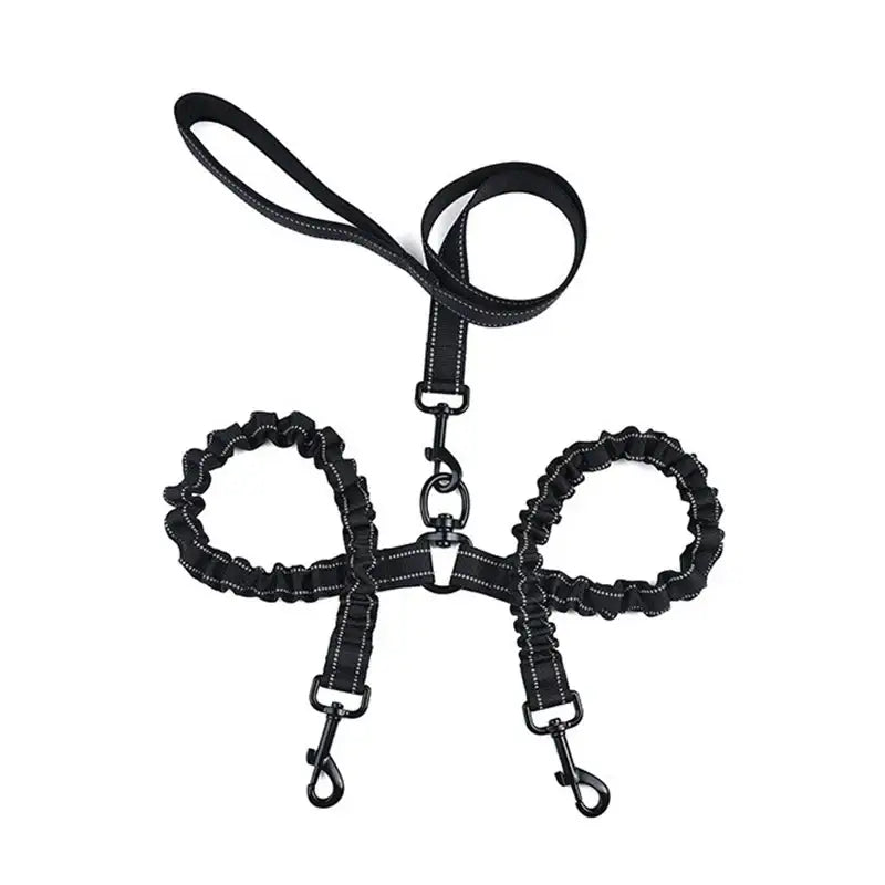 Yog!ssw - Dog Two-Pronged Multi-Lead Cord - Jungle Monster - Pet - Harumio