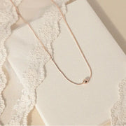 CLUE - Alli Mini Ball Point Layered Silver Necklace - CLUE - Jewelry - Harumio