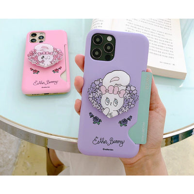 Esther Bunny - Smart Tok Card Phone Case - Flower Series