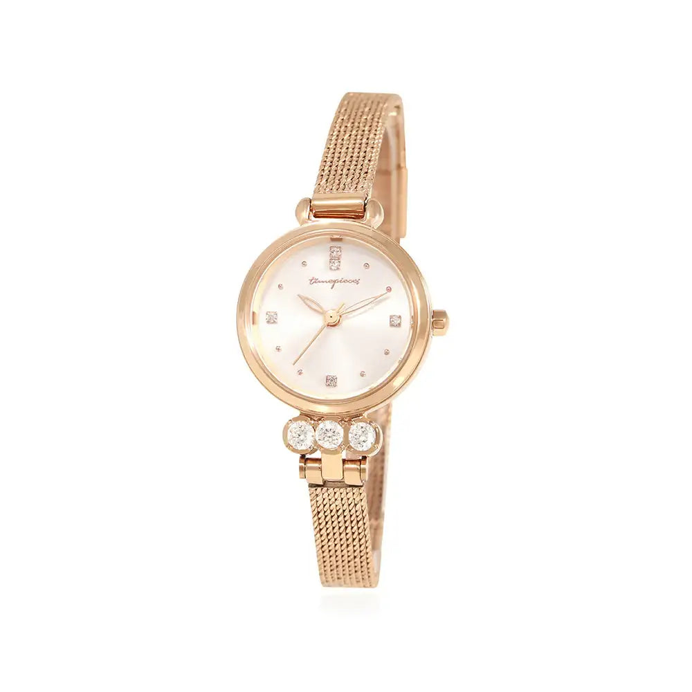 OST - Simulated Dia Lumiere Women's Mesh Watch - OST - Watch - Harumio