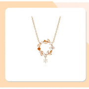 CLUE - Jeju Tangerine Silver Necklace - CLUE - Jewelry - Harumio