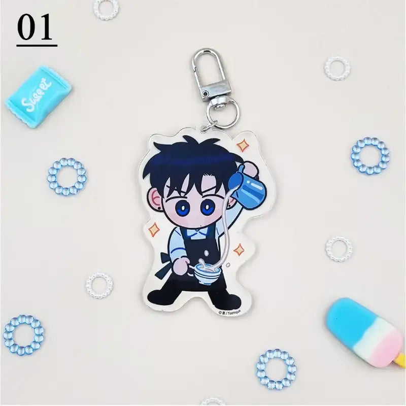Uncanny Charm - Acrylic Keyring - Toon!que - Keyrings - Harumio