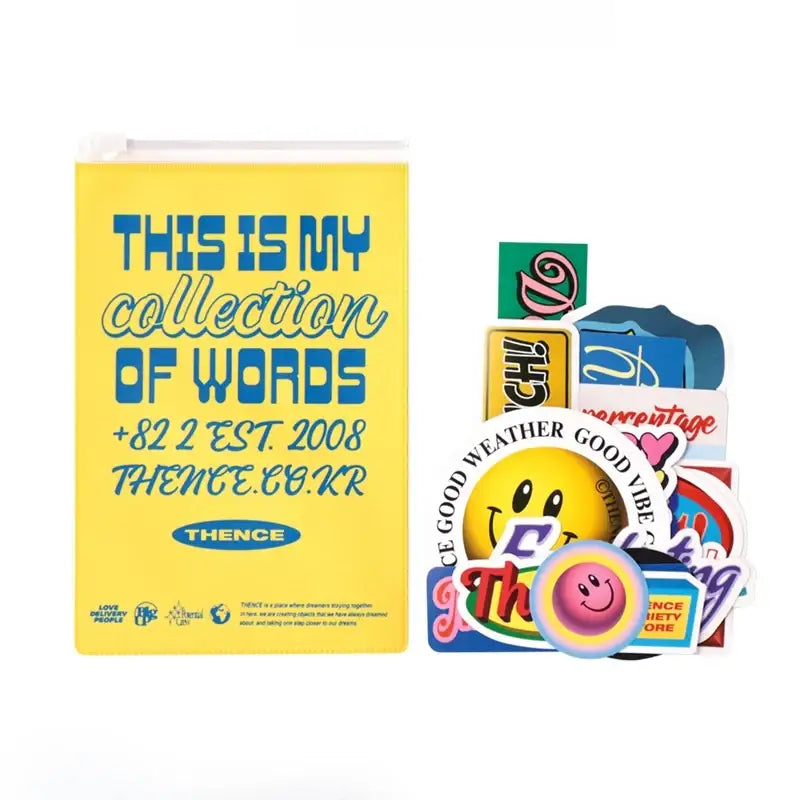 THENCE - Message Sticker Pack Ver.1 - THENCE - Accessories, Stationery - Harumio