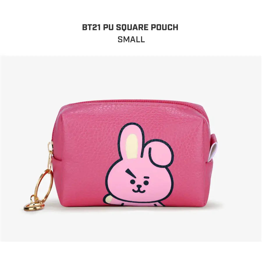 BT21 x Monopoly - PU Square Pouch - Small - Monopoly - Accessories - Harumio